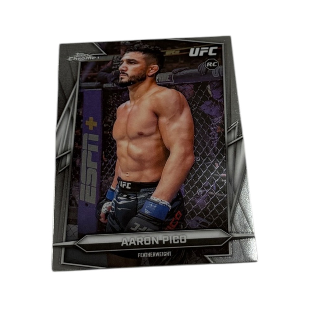 2024 Topps Chrome UFC Aaron Pico Rookie Card RC #88 Featherweight MMA Card